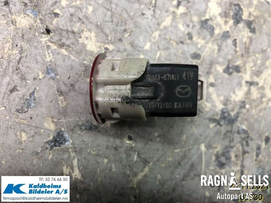 Parkeringssensor bak til Mazda CX-3 2015-2022 (DD1G-67-UC1|DA6T67UC1|)