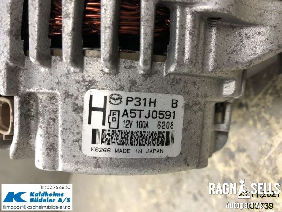 Dynamo til Mazda CX-3 2015-2022 (P31H-18-300B|)