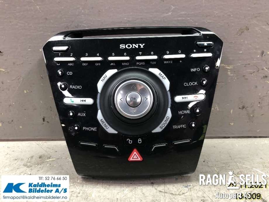 Bilstereo diverse til Ford Focus, 2011-2014 (Type III, Fase 1) (BM5T-18K811-TA)
