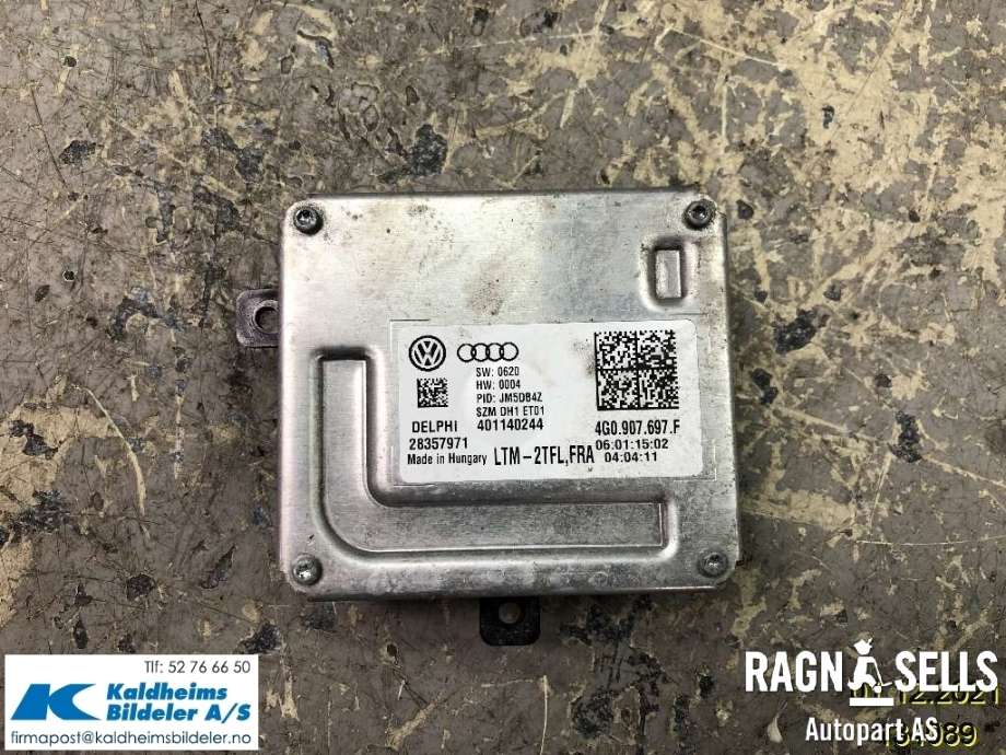 Styreenhet xenon/ballast til VW Golf VII 2012-2017 (Fase 1)  (4G0907697F|4G0 907 697 F|)