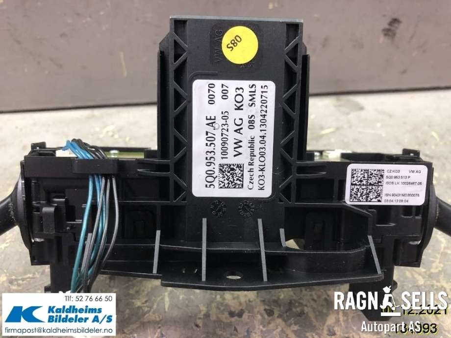 Bryter combi til VW Golf VII 2012-2017 (Fase 1)  (5Q0 953 513 P|)