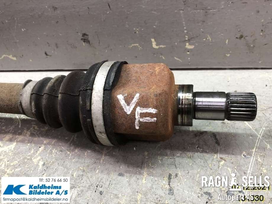 Drivaksel venstre foran, diesel/automat til Peugeot 5008 2010-2017 (Type I)  (9677522680|96 775 226 80)