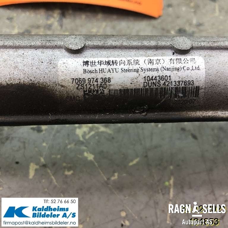 Tannstang elektrisk til MG ZS EV 2019-2021 (Type I, Fase 1)  (7069974368|ZS1211A0|10443601)
