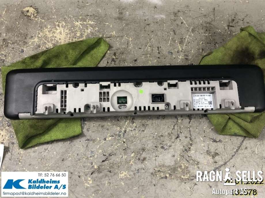 Speedometer til Mercedes CLA 2019-->> (C118) (C118) (A 247 900 82 11|)