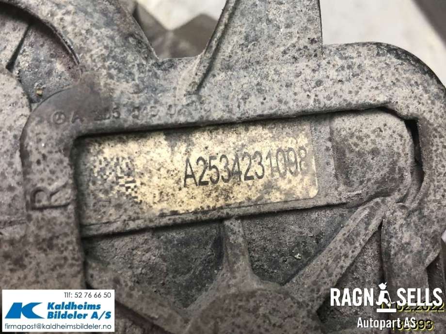 Bremsecaliper høyre bak til Mercedes GLC 2015-2022 (X253) (X253) (A 253 423 02 81|A 000 906 13 03|)