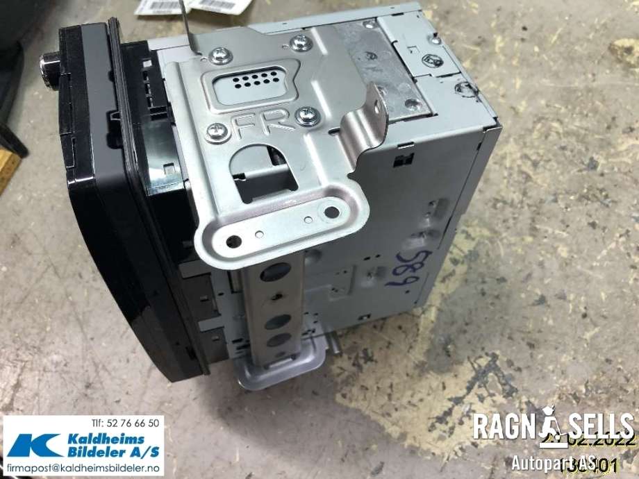 Bilstereo navigasjon til Mitsubishi Outlander 2015-->> (Type III, Fase 2)  (8750A589|8750A592|)
