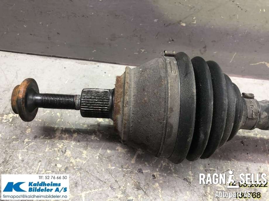 Drivaksel venstre foran, diesel/automat til Audi A6 2005-2008 (Type III, Fase 1) (C6) (C6) (4F0 407 271 J|)