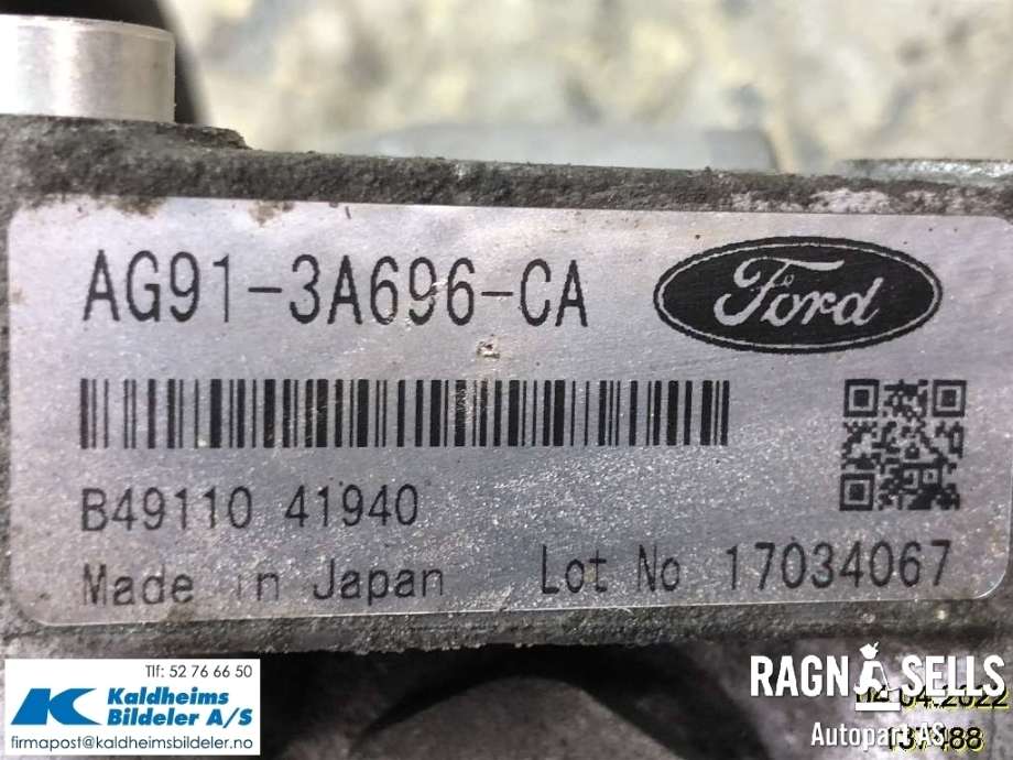 Servo pumpe mekanisk til Ford Mondeo 2011-2014 (Type IV, Fase 2)  (AG913A696CA|07084076)
