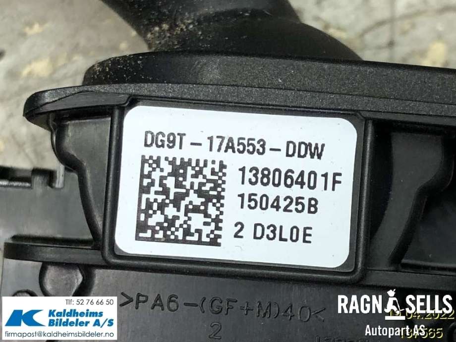 Bryter visker til Ford Mondeo 2014-2019 (Type V, Fase 1) (DG9T17A553DDW|DG9T-17A533-DD3JA6)