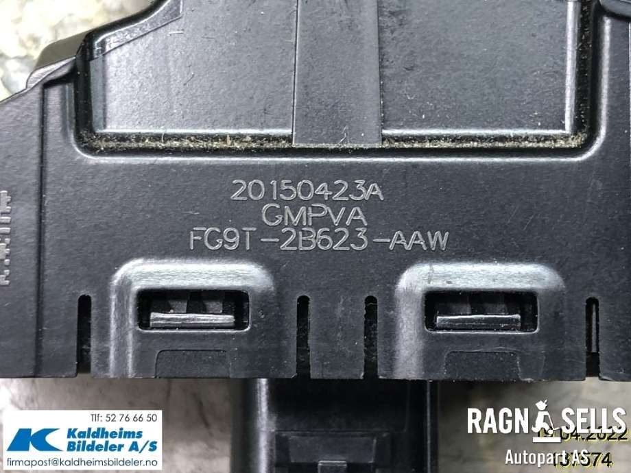 Bryter elektrisk håndbrekk/parkbrems til Ford Mondeo 2014-2019 (Type V, Fase 1)  (FG9T-2B623-AAW|FG9T-2B623-AB3JA6)