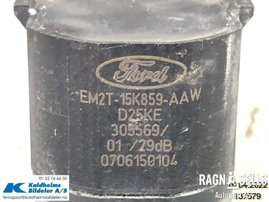 Parkeringssensor foran til Ford Mondeo 2014-2019 (Type V, Fase 1)  (EM2T-15K859AAW|F1CT-15K859-AA57VT)