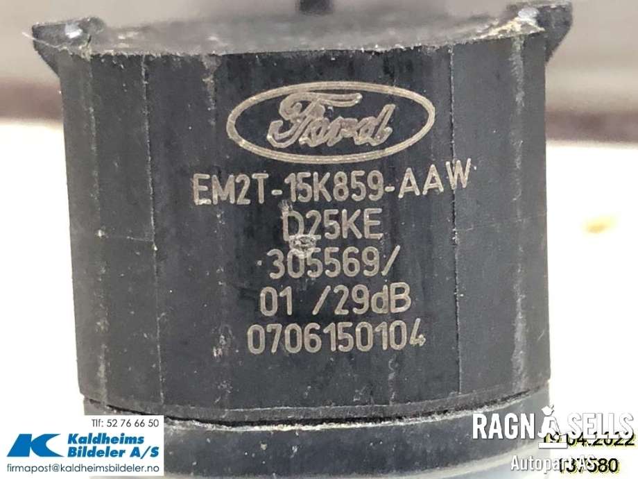 Parkeringssensor foran til Ford Mondeo 2014-2019 (Type V, Fase 1) (EM2T-15K859AAW|F1CT-15K859-AA57VT)