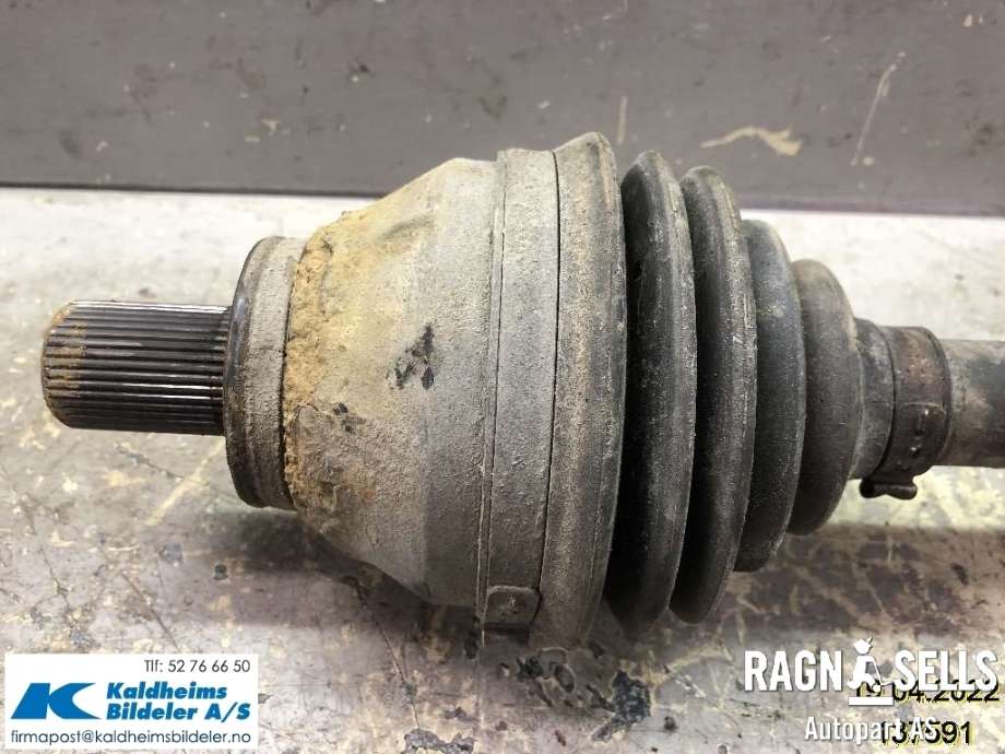Drivaksel venstre foran, diesel/manuell til Volvo V70 2007-2013 (Type III, Fase 1)  (36011285|30783201|)