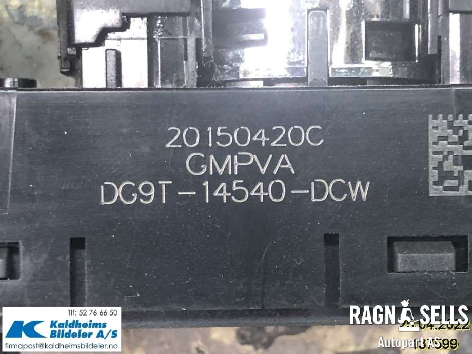 Bryter ruteheis til Ford Mondeo 2014-2019 (Type V, Fase 1)  (DG9T-14540-DCW|DG9T-14540-DD3JA6)