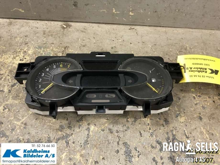 Speedometer til Renault Captur, 2013-2020 (Type I) (248109181R)