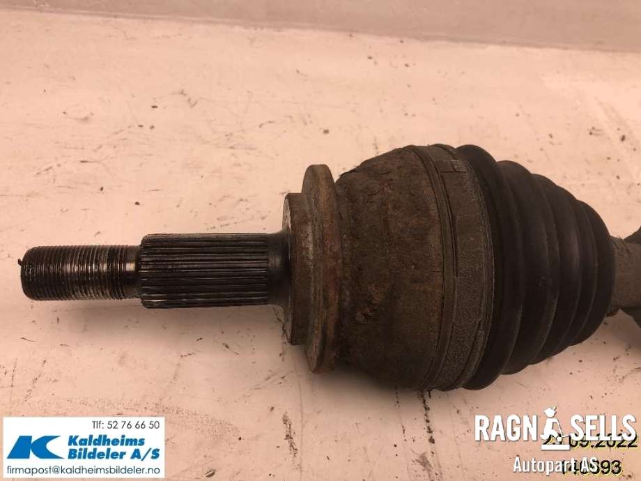 Drivaksel venstre foran, diesel/manuell til Toyota RAV4 2006-2009 (Type III, Fase 1)  (4342042200)