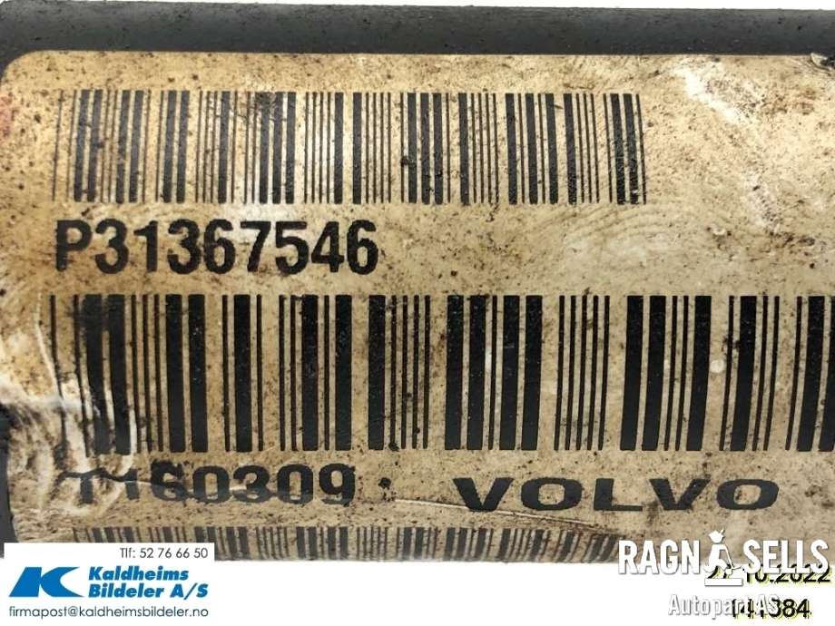 Drivaksel høyre foran, diesel/automat til Volvo V60/V60 CC 2013-2018 (Type I, Fase 2) (P31367546|36012416)