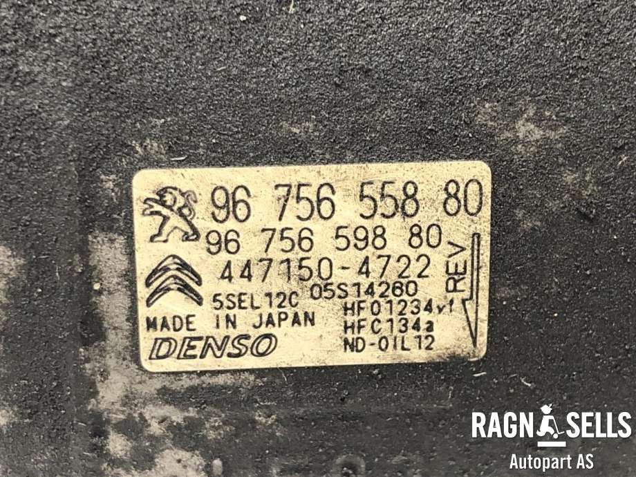 Aircondition kompressor til Peugeot 2008 2013-2019 (Type I)  (DENSO|4471504722|9675655880|9822184980|1622720380|)