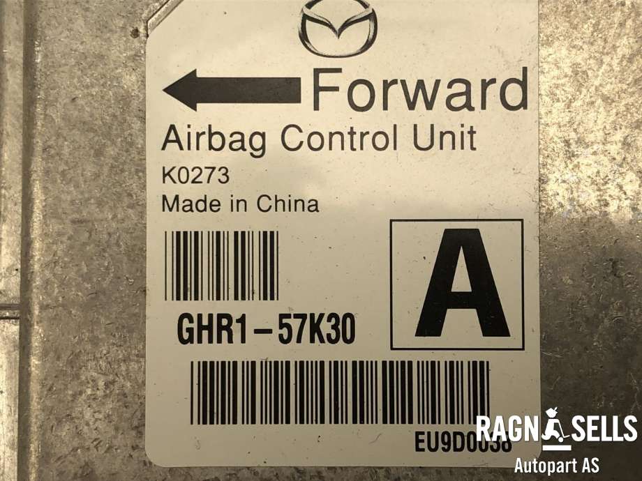 Airbag elektronikk til Mazda 6 2013-2015 (Type III, Fase 1) (GHR1-57-K30|)