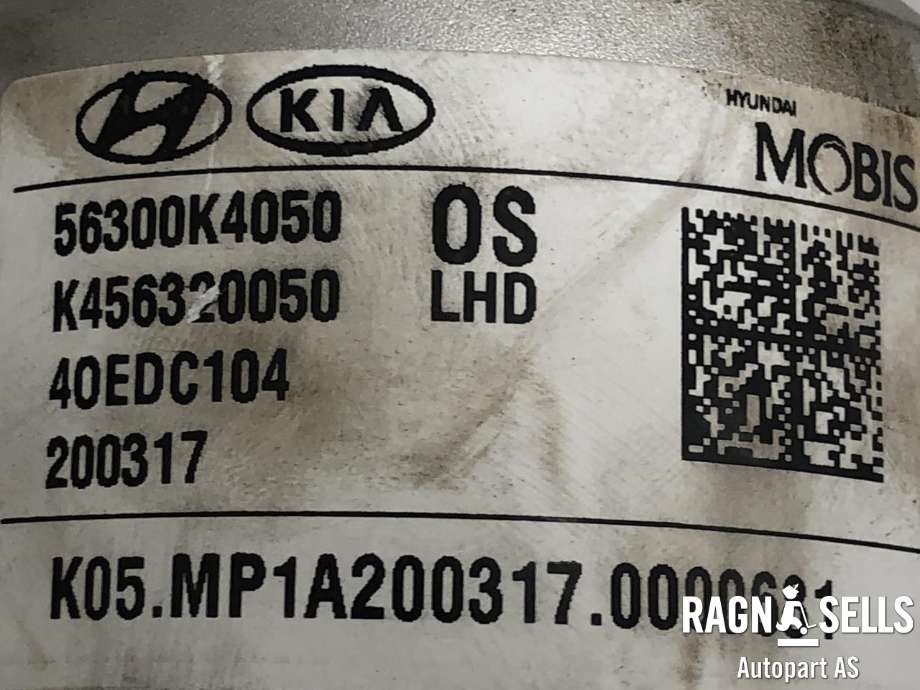 Rattaksel elektrisk servo til Hyundai Kona 2017-2021 (Type I, Fase 1)  (56390J9020|56300K4050|K456320050|)