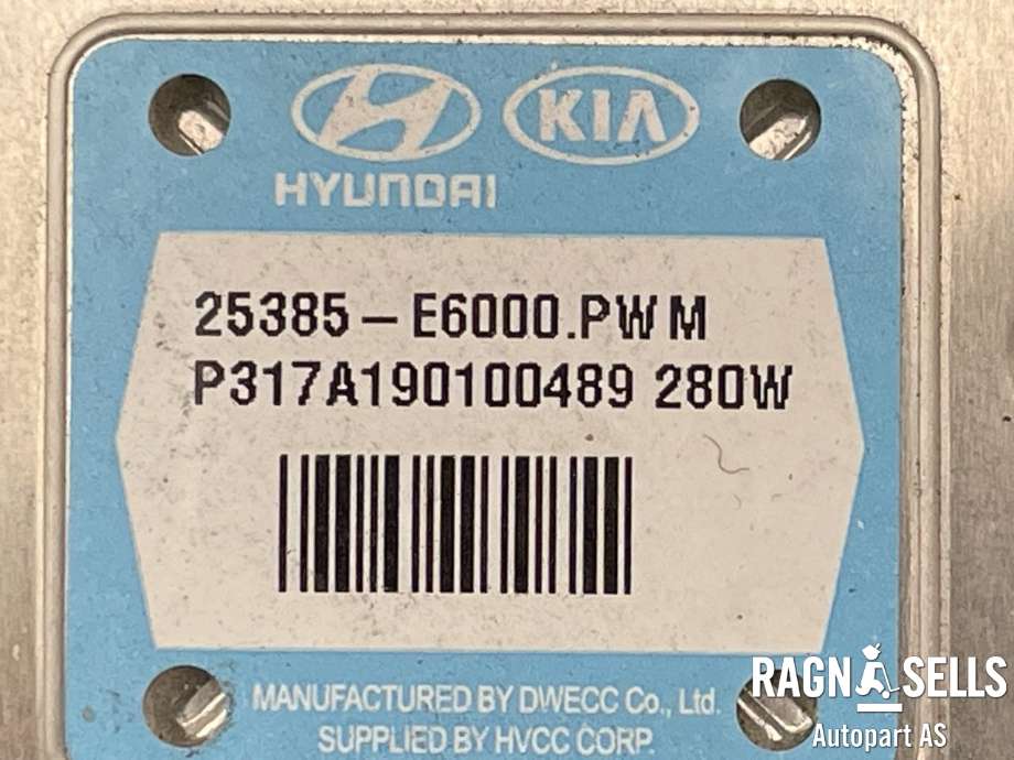 Styreenhet kjølevifte til Kia Optima 2014-2017  (25385E6000|)
