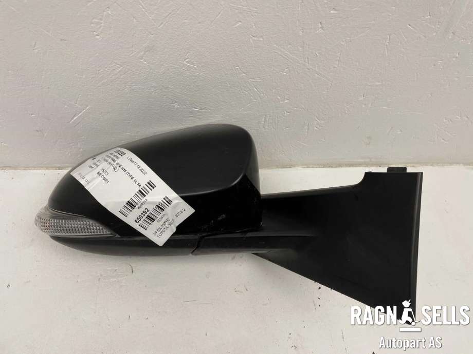 Speil høyre til Toyota Yaris 2012-2014 (Type III, Fase 1) (879100D600|)