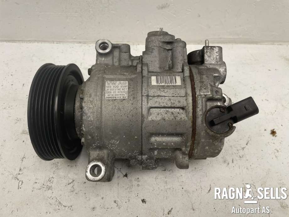 Aircondition kompressor til Audi TT 2006-2014 (Type II) (DENSO|1K0 820 808 A|1K0 820 859 P|1K0820808A| 1K0820808AX| 1K0820859H| 1K0820859J| 1K0820859N| 1K0820859P| 1K0820859T| 1K0820859TX| 5K0820803| 5K0820803A| 5K0820803C| 5K0820803CX| 5K08)