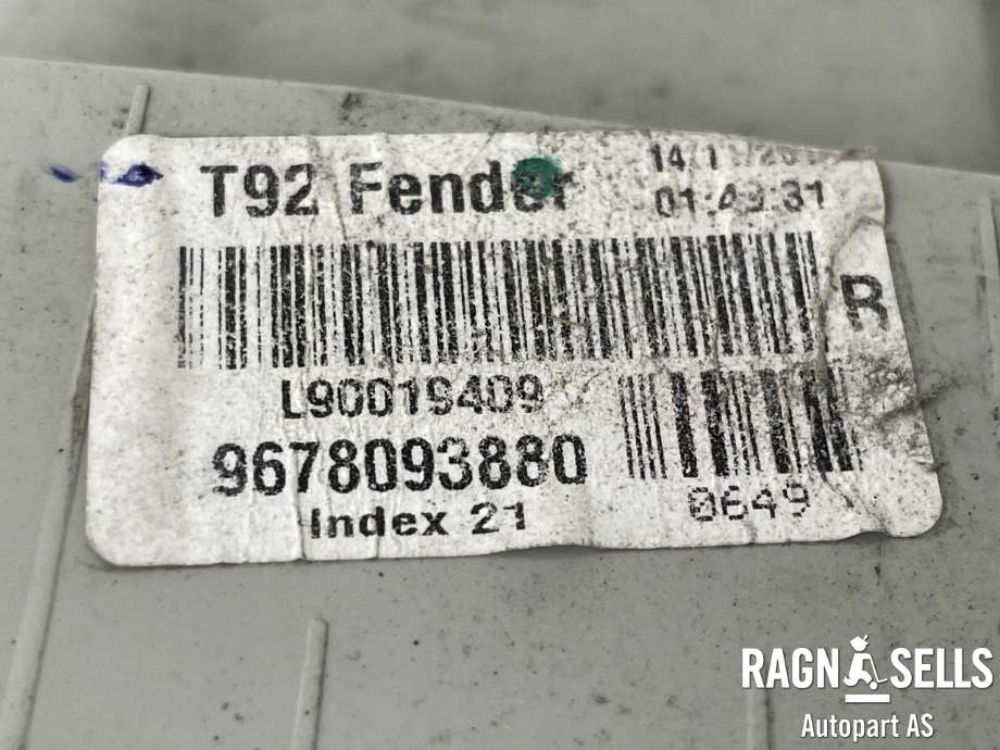 Baklykt høyre til Peugeot 308 2013-2021 (Type II)  (96 780 938 80|)