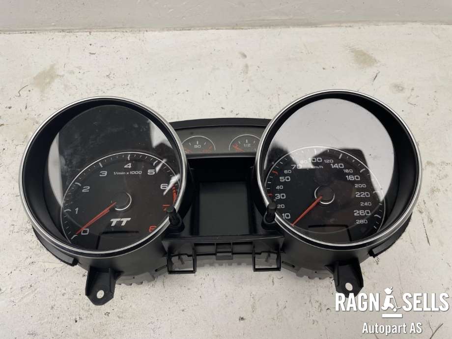 Speedometer til Audi TT, 2006-2014 (Type II)  (VDO|8J0920930F)