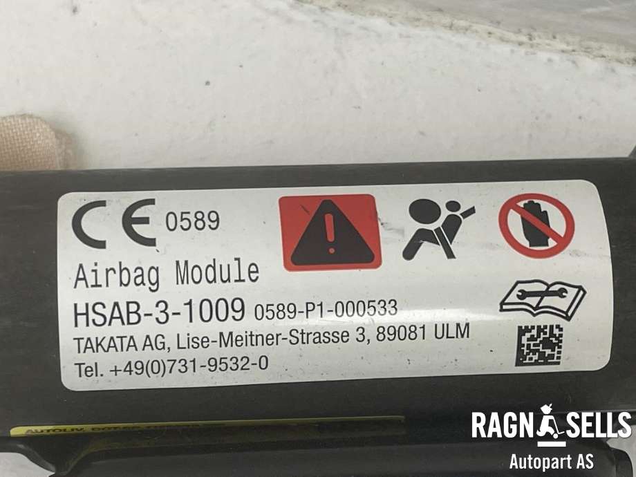 Airbag gardin venstre til Nissan Navara 2016-->> (D23) (D23) (985P14JC0A|)