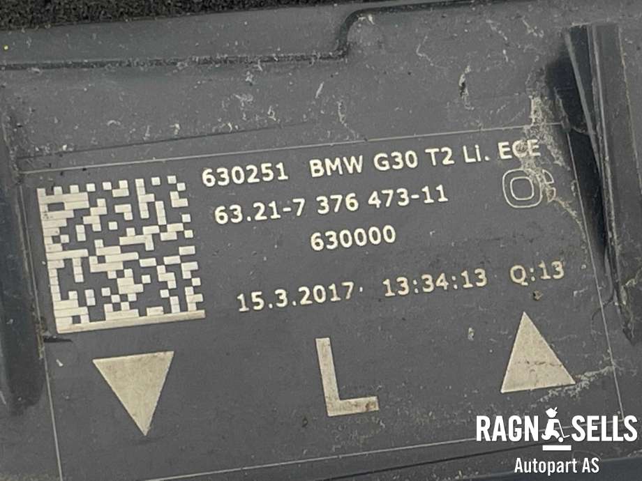Baklykt venstre indre til BMW 5-Serie 2017-->> (G30/G31) (G30/G31) (63 21 7 376 473|)