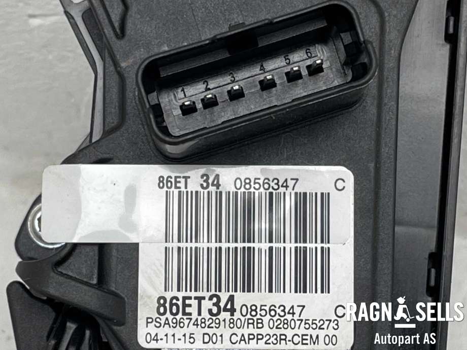 Pedal gass til Peugeot 308 2013-2021 (Type II) (9674829180RB|96 748 291 80|)