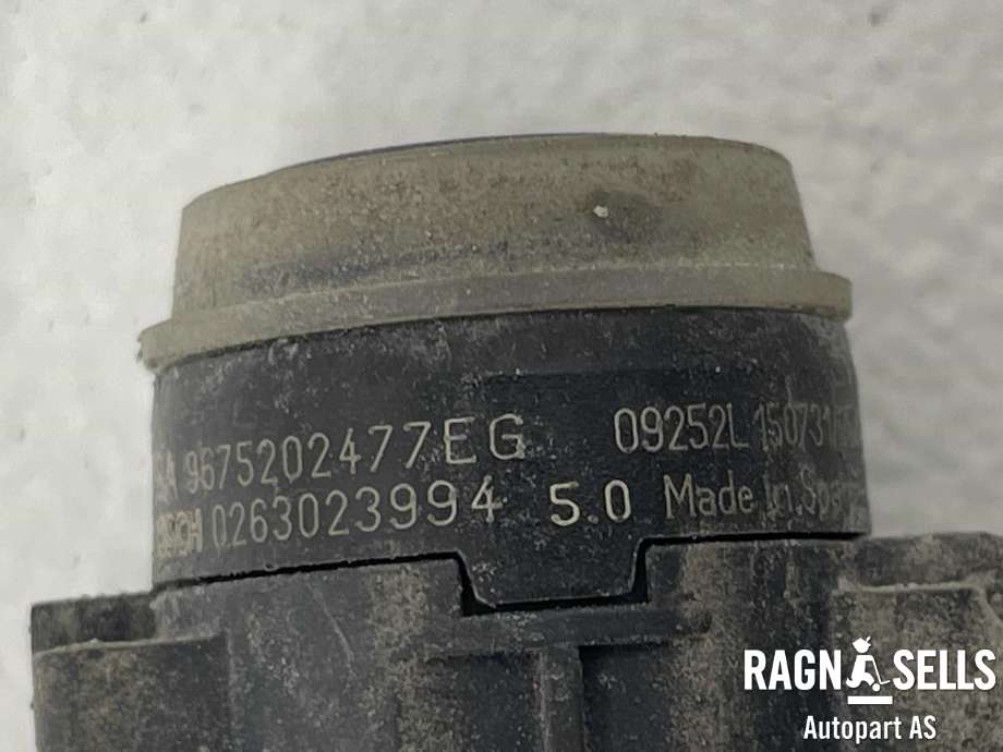 Parkeringssensor bak til Peugeot 308 2013-2021 (Type II)  (16 083 217 80|9675202477EG|0263023994|)