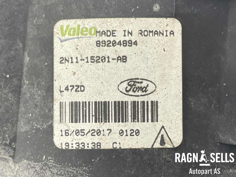 Tåkelykt høyre foran til Ford Transit Connect 2013-2018 Type II, Fase 1 (2N11-15201-AB|89204894|)