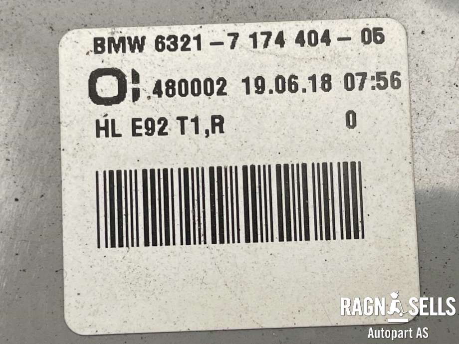 Baklykt høyre ytre til BMW 3-Serie 2005-2011 (E90/E91/E92/E93) (E90/E91/E92/E93) (63 21 7 174 404|)