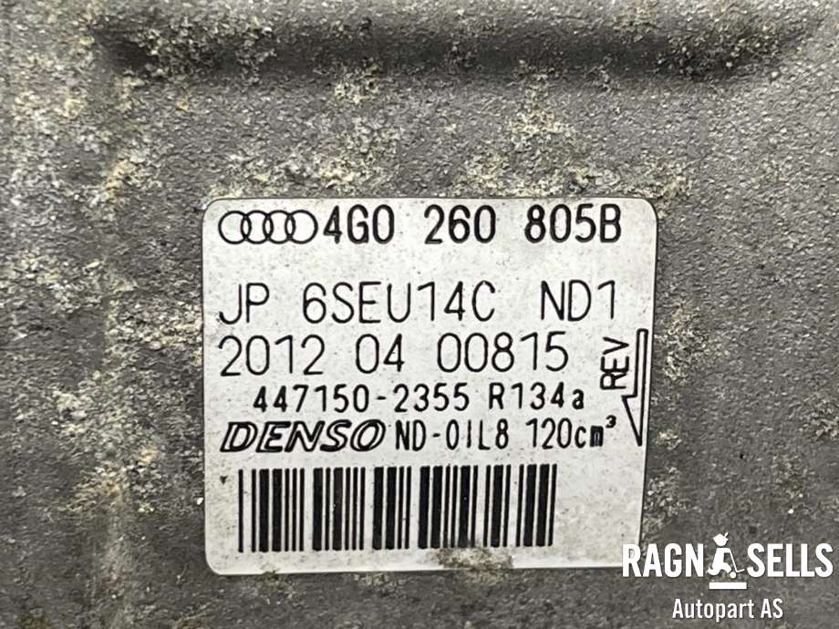 Aircondition kompressor til Audi A7 2010-2014 (Type I, Fase 1)  (DENSO|4G0 260 805 B|8T0260805N|4471502355|4G0260805B|4G0260805D|8K0260805M|8T0260805E)