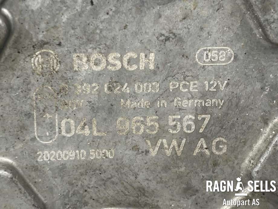 Vannpumpe elektrisk til VW Golf VII 2012-2017 (Fase 1)  (BOSCH|04L 965 567|0392024003|)
