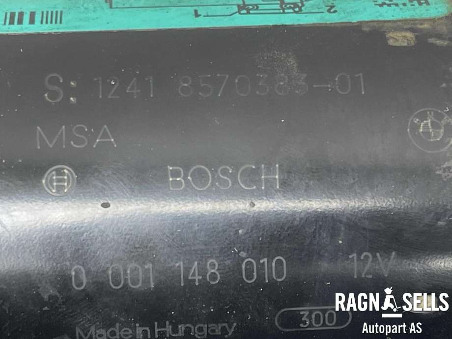 Starter diesel til BMW 3-Serie 2012-2018 (F30/F31/F34) (F30/F31/F34) (BOSCH|12 41 8 570 238|12 41 8 570 383|)