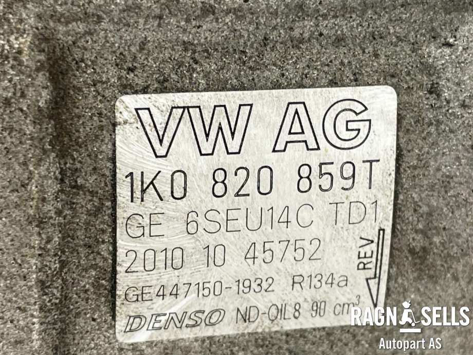 Aircondition kompressor til VW Scirocco 2008-2013  (DENSO|1K0820859T|GE4471501832|1K0820808A|1K0820808AX|1K0820859J|1K0820859N|1K0820859P|1K0820859TX|5N0820803|5N0820803A|5N0820803C|5N0820803F|5N0820803H)