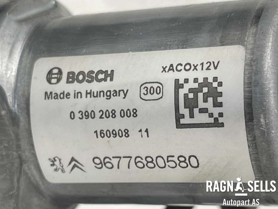 Viskermotor bakrute til Citroën C4, Picasso 2013-2018 (Type II) (BOSCH|96 776 805 80|0390208008|)