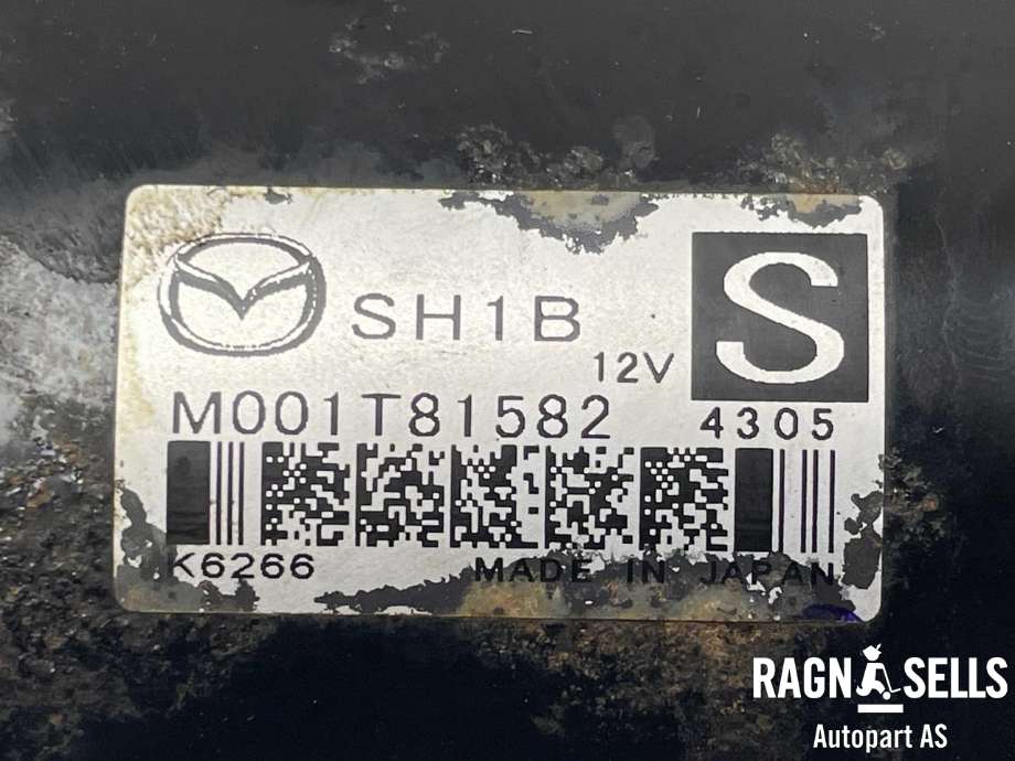 Starter diesel til Mazda 3 2013-2016 (Type III, Fase 1)  (SH1B-18-400||M001T81582)