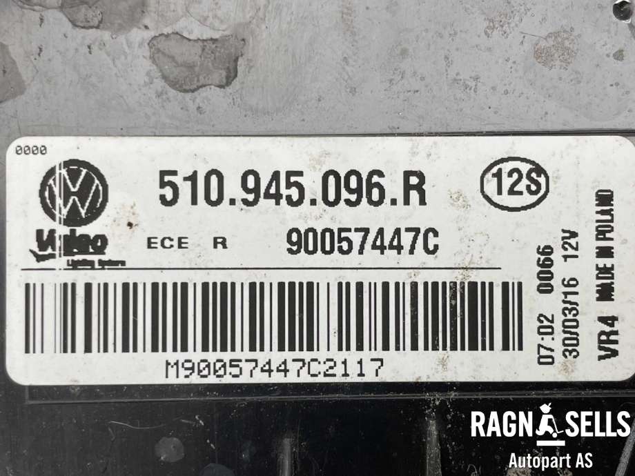 Baklykt høyre ytre til VW Golf VII 2012-2017 (Fase 1) (510945096R|510 945 096 AE|)