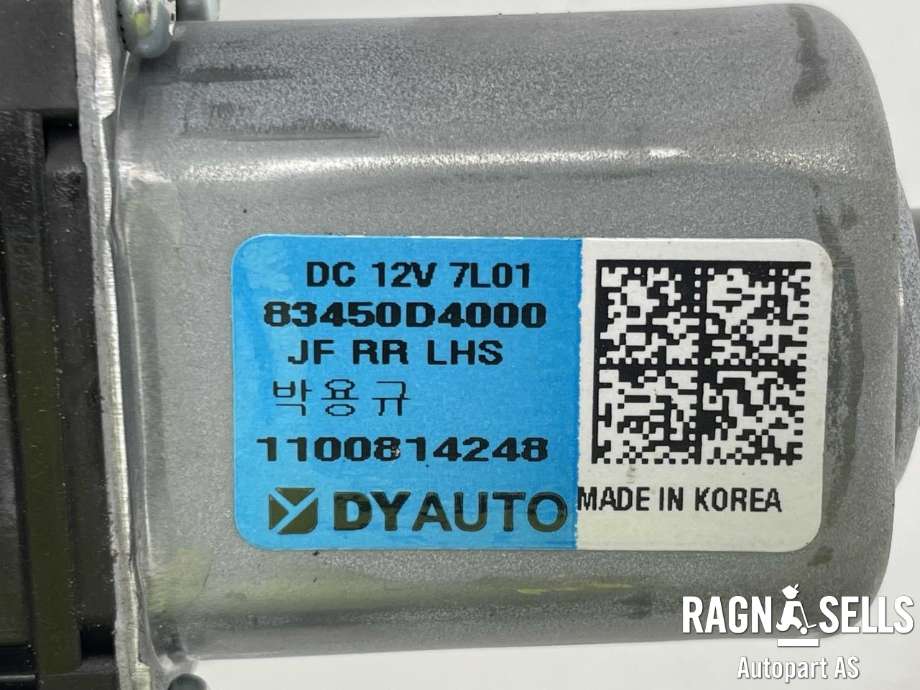 Ruteheis, kun motor, venstre bak til Kia Optima 2014-2017 (83450D4000|)
