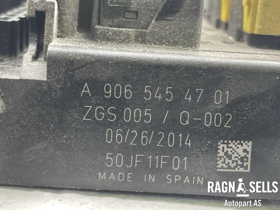 Sikringsboks til Mercedes Sprinter 2013-2018 (Fase 2) (906) (906) (A9065454701|)