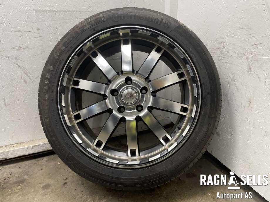Felgsett aluminium til BMW X3 2007-2010 (Fase 2) (E83) (E83) (5X120/ET30/72|5|19X8JJ|19TOMMS)