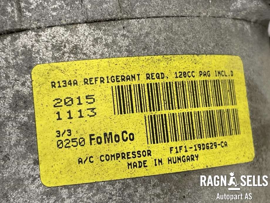 Aircondition kompressor til Ford Focus 2014-2018 (Type III, Fase 2) (F1F119D629CA|)