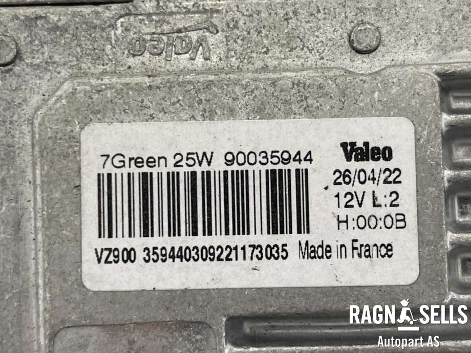 Styreenhet xenon/ballast til Opel Vivaro C 2020-->> (90035944|)