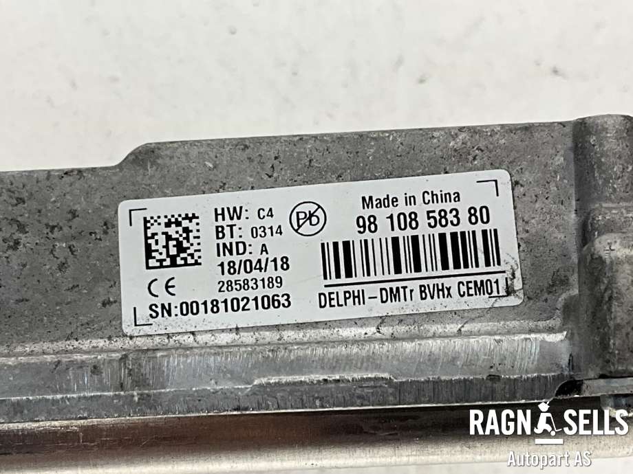 Styreenhet tenning til Peugeot 5008 2017-->> (Type II)  (DELPHI|9810858380|00181021063|28583189|)