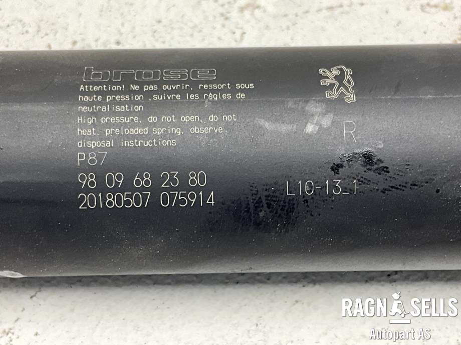 Baklukedemper til Peugeot 5008 2017-->> (Type II) (98 096 823 80|20180507|)