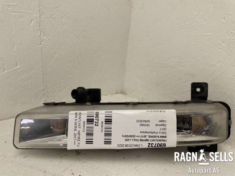 Frontlykt høyre full-LED til BMW 5-Serie, 2017-->> (G30/G31) (G30/G31) (VALEO|63 17 7 349 132)